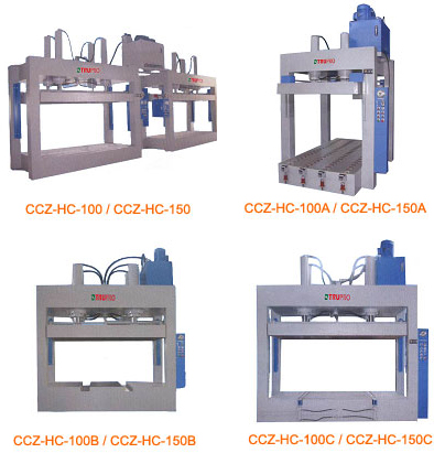 CCZ-HC-100 / CCZ-HC-150 (Standard)<br>CCZ-HC-100A / CCZ-HC-150A (Special)<br>CCZ-HC-100B / CCZ-HC-150B (Special)<br>CCZ-HC-100C / CCZ-HC-150C (Special) Cold Presses
