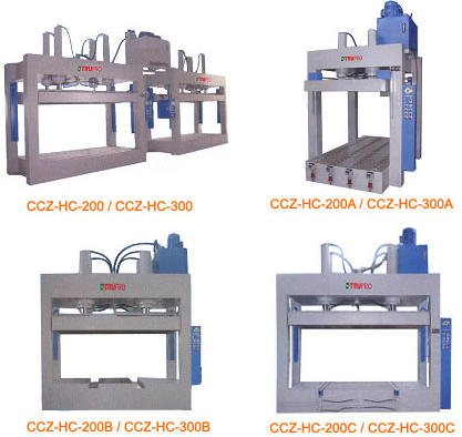 CCZ-HC-200 / CCZ-HC-300 (Standard)<br>CCZ-HC-200A / CCZ-HC-300A (Special)<br>CCZ-HC-200B / CCZ-HC-300B (Special)<br> Cold Presses
