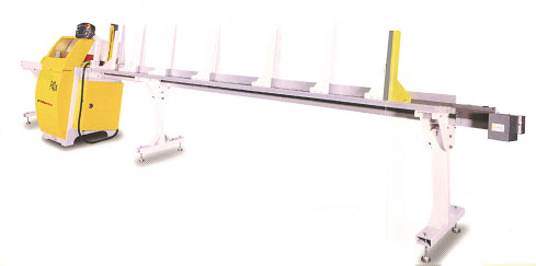 CS-40X / CS-50X Automatic Programmable Cut-Off Saw with Feed Magazine