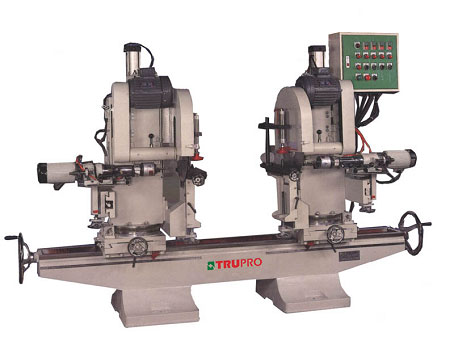 TEN-150B / TEN-180B / TEN-210B / TEN-240B 45<sup>。</sup> Automatic Double End Sawing Machine With Boring Head
