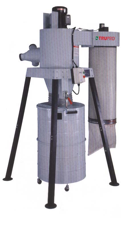 DE-25SECK 5 HP Two Stage Dust Cyclone (with Filter Auto Cleaning System)
