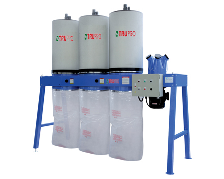 DE-707ECK 7.5 HP Dust Collector with Auto Canister Cleaning System