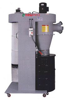 DE-3100ECK (3HP) Portable 3HP Dust Cyclone with Auto Canister Cleaning System