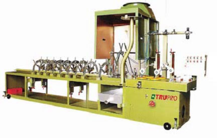 FRM-006-A Spray Painting to Embellish Machine with 4 Spray Guns 36