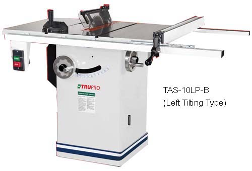 TAS-10LP-B 10” Tilting Arbor Table Saw