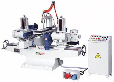 TEN-424AR / TEN-624ART / TEN-824ART Double Ended Circular Saw With Vertical Shaft Machine