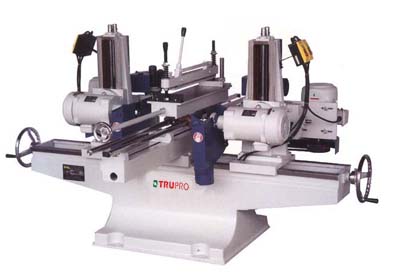 TEN-424R / TEN-624RT / TEN-824RT Double Ended Circular Saw With Vertical Shaft Machine
