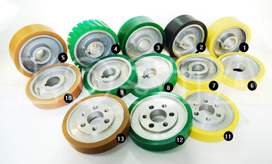 - Moulder Rubber / PU Roller