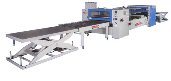PUR-WI125 PUR Reaction-Styled Hot-Melted Glue Lamination Line