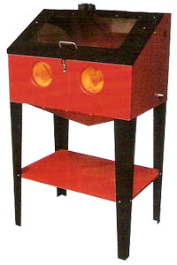 SBL-115H (Floor type) Deluxe Sand Blaster Cabinet