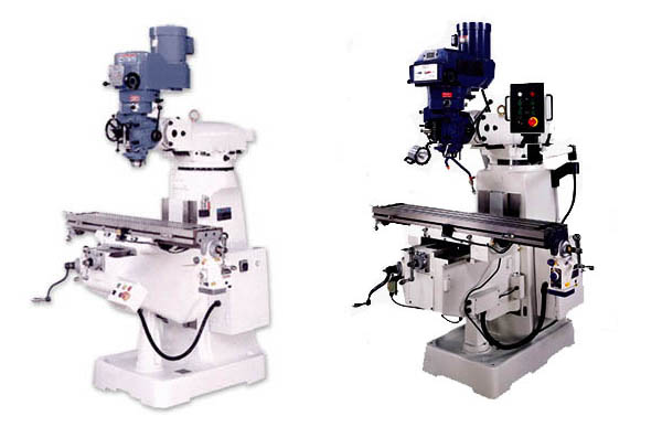 MM-2S / MM-2VS / MM-4S / MM-4VS Vertical Turret Milling Machine